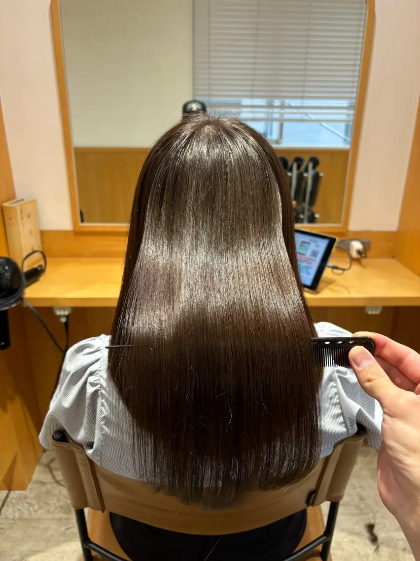 ロング カット ヘアカラー トリートメント 【Amphi Tokyo】宮原のヘアスタイル