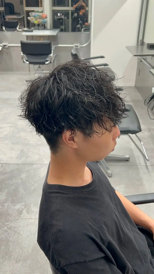 パーマ メンズ カット パーマ パーマ支持率No.1 ❤️🔥安成弾のヘアスタイル
