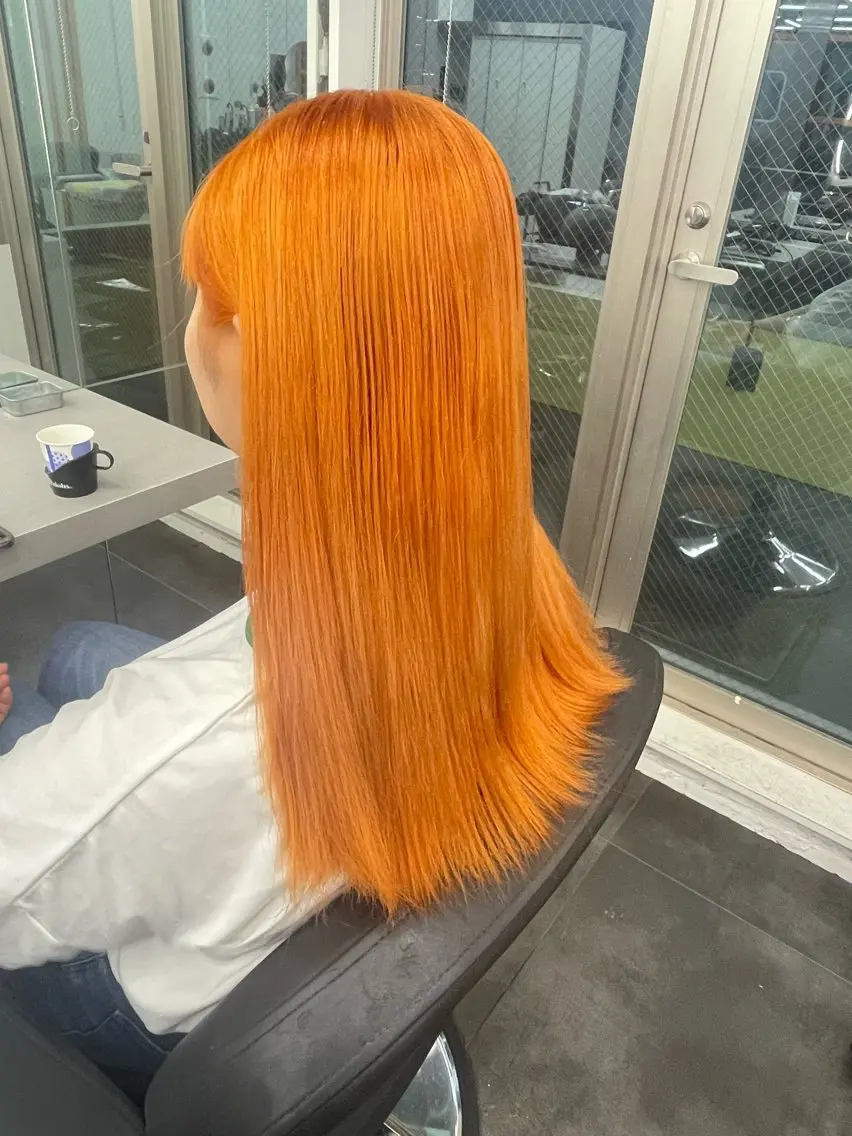 ロング カラー ヘアカラー いとう このみのヘアスタイル