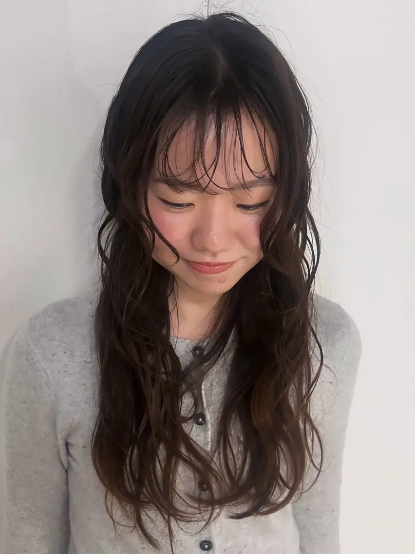 ロング ヘアカラー Daisy／大名 ・天神／はやしれいのヘアスタイル