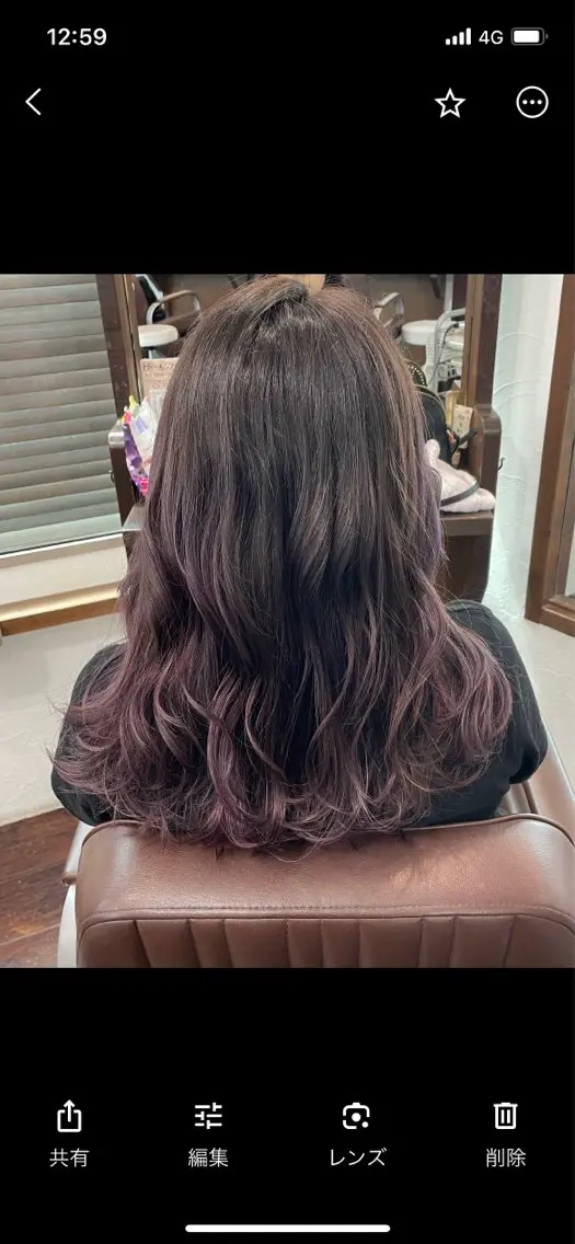 ミディアム 高橋 くるみのヘアスタイル