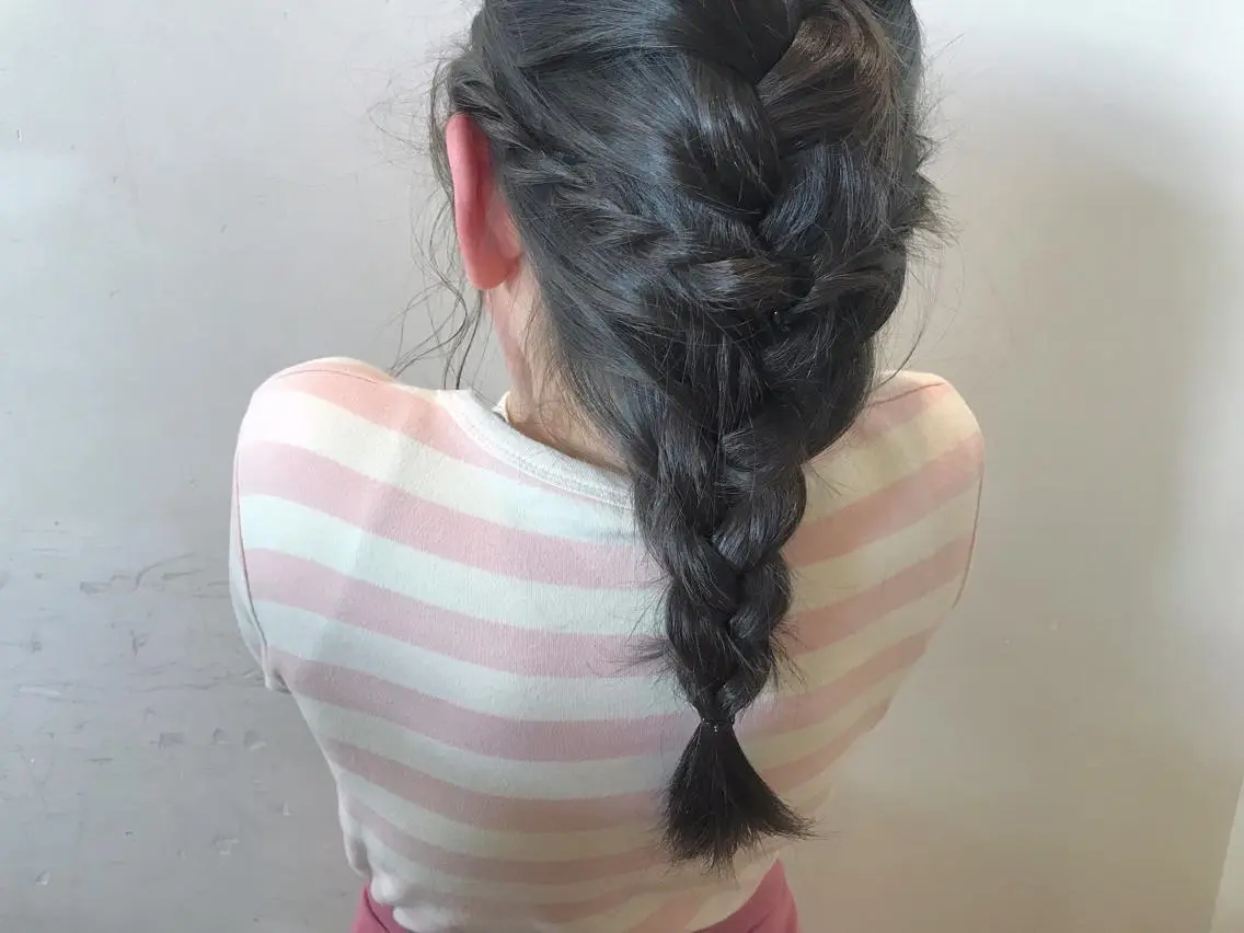 ミディアム ヘアアレンジ 大阪福島Sayaka 韓国束感マツエク🤍のマツエク・マツパデザイン