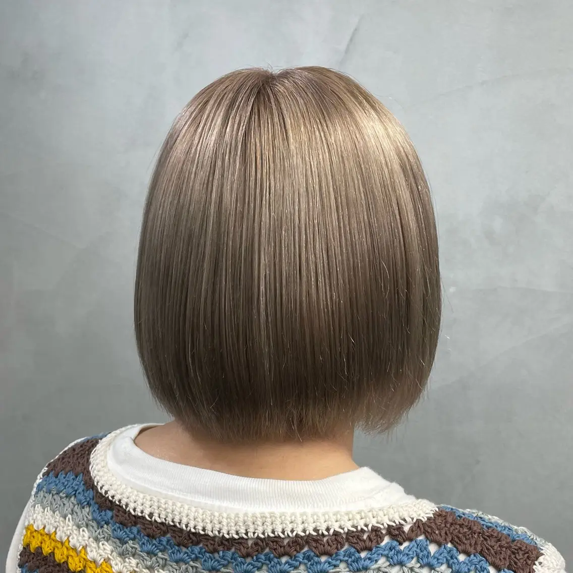 ミディアム カラー ヘアアレンジ fifth 石川 凪のヘアスタイル