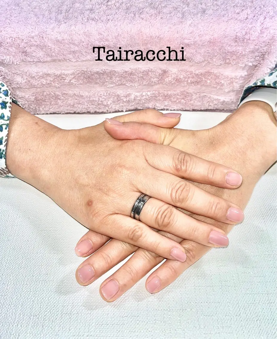 ネイル ピンク ショートネイル ハンドネイル Tairacchi タイラッチのエステ・リラクイメージ