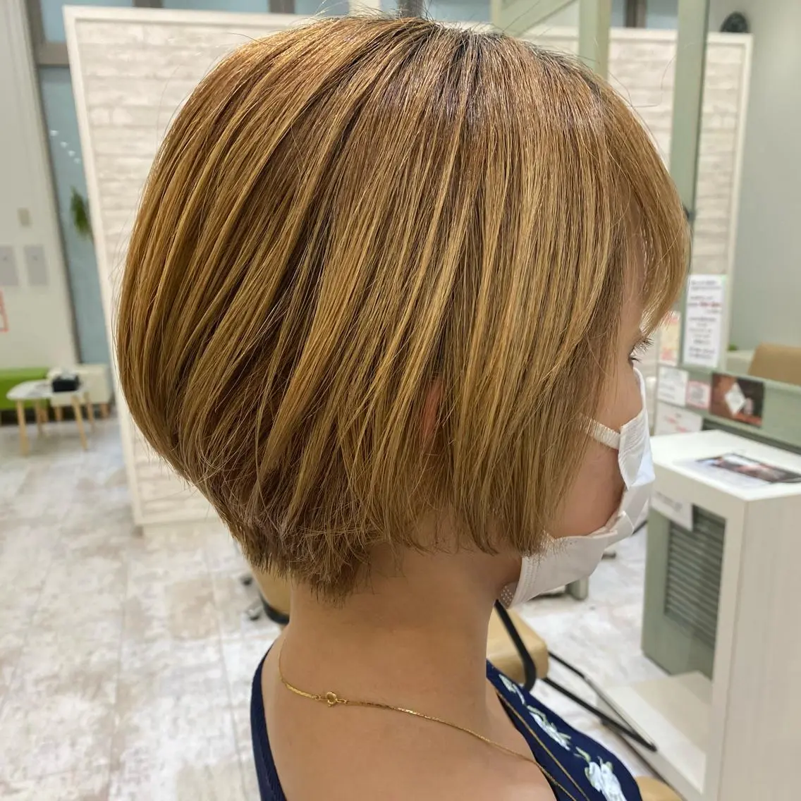 ショート パーマ特化✨/肥後 有紗のヘアスタイル