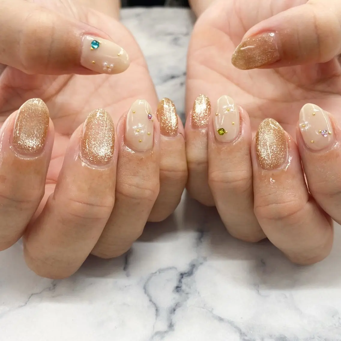ネイル ハンドネイル NailSalon LuireAIKAのネイルデザイン