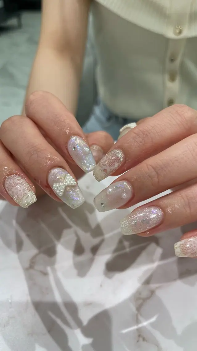 ネイル 【淡色color/ nail】maikoのネイルデザイン