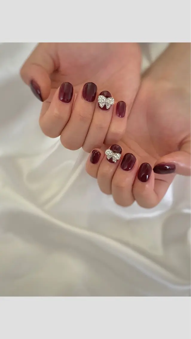 ネイル ジェルネイル 赤色 その他(ネイル) beauty salonM&Iのネイルデザイン