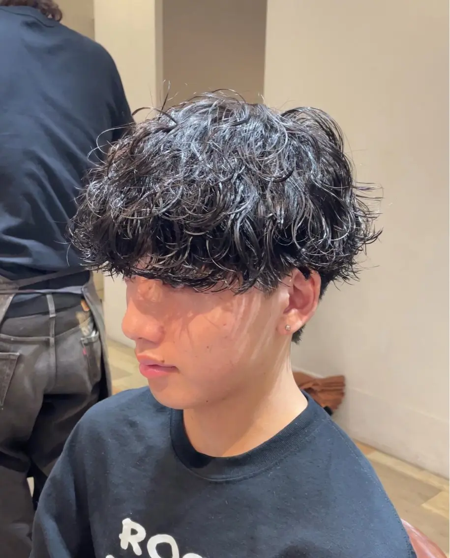 メンズ 髪質改善 メンズパーマゆうひのヘアスタイル