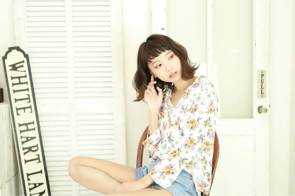 ショート 韓国ヘア🕊村上 ののこ🕊のヘアスタイル