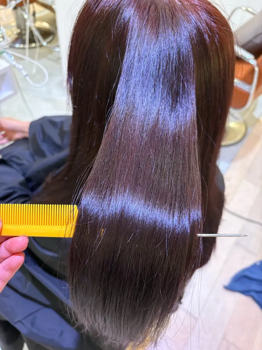 カラー 山本 幸乃のヘアスタイル