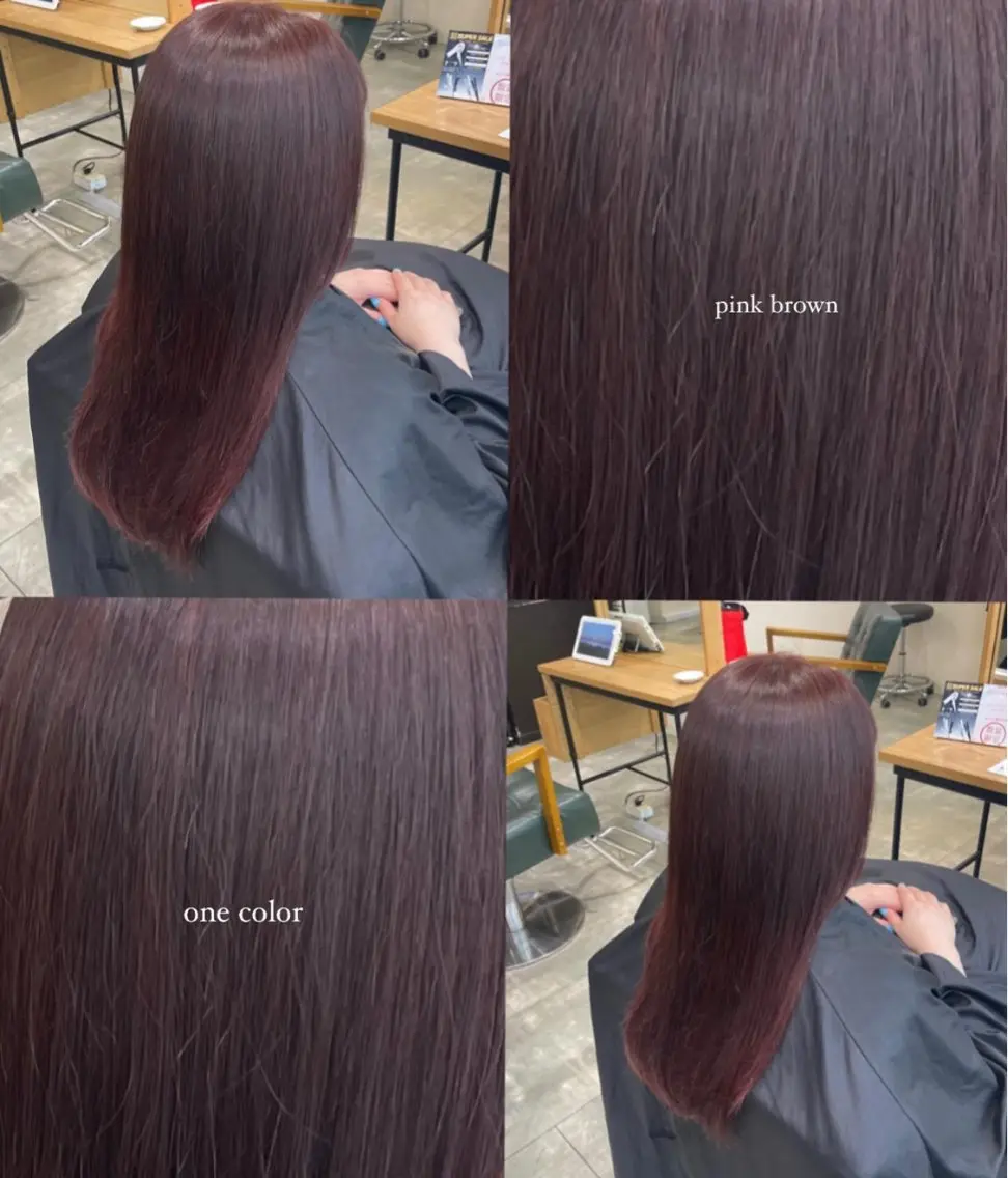 カラー レッドカラー 🎀momoa CIEL天神店🎀のヘアスタイル