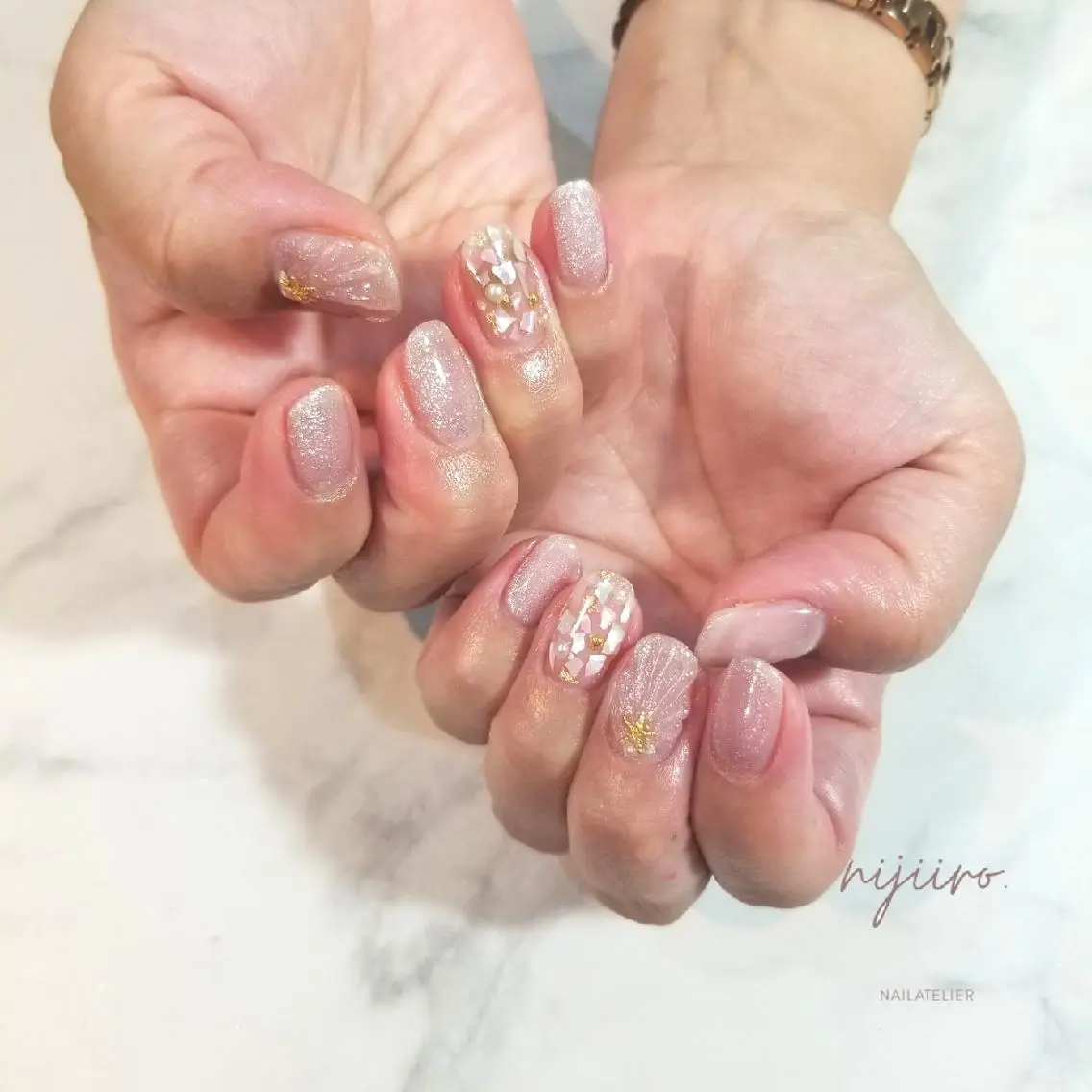 ネイル ハンドネイル nijiiro🌈 サトウのネイルデザイン