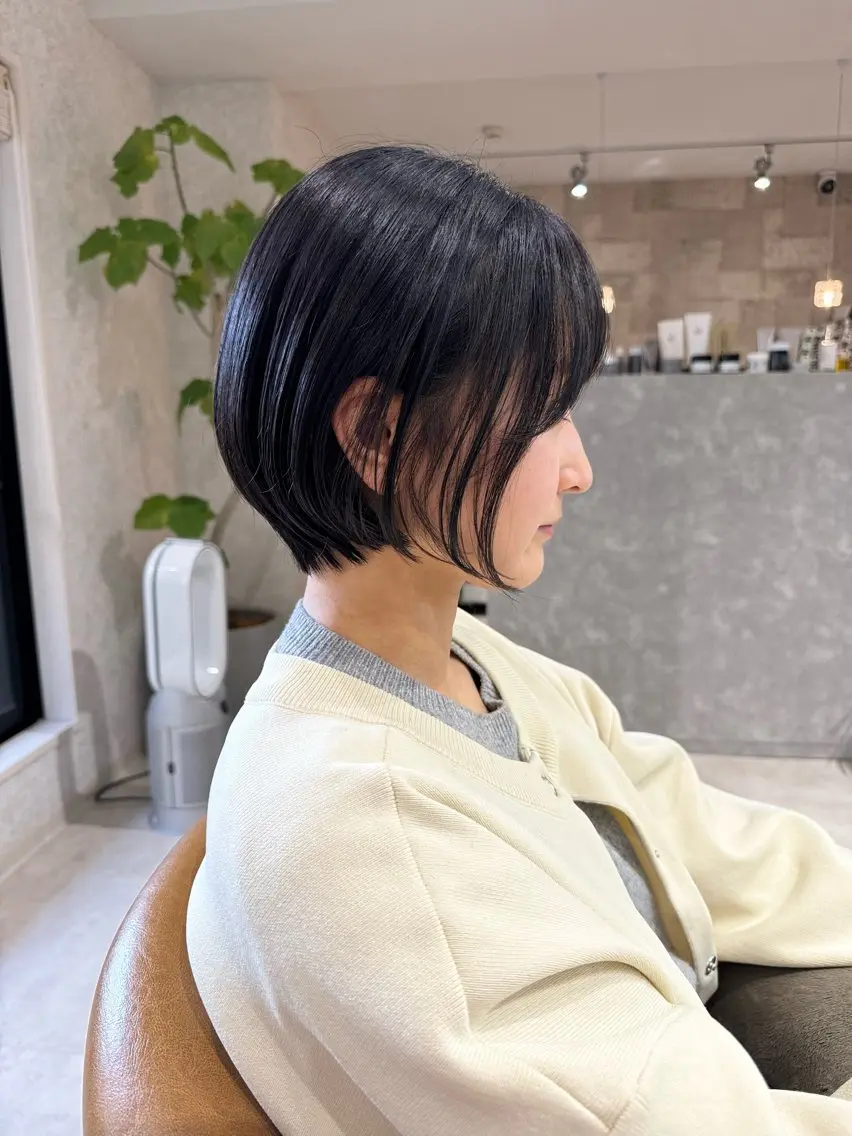 【新規人気No.3】小顔似合わせカット+ウルトラファインバブル¥5000の写真