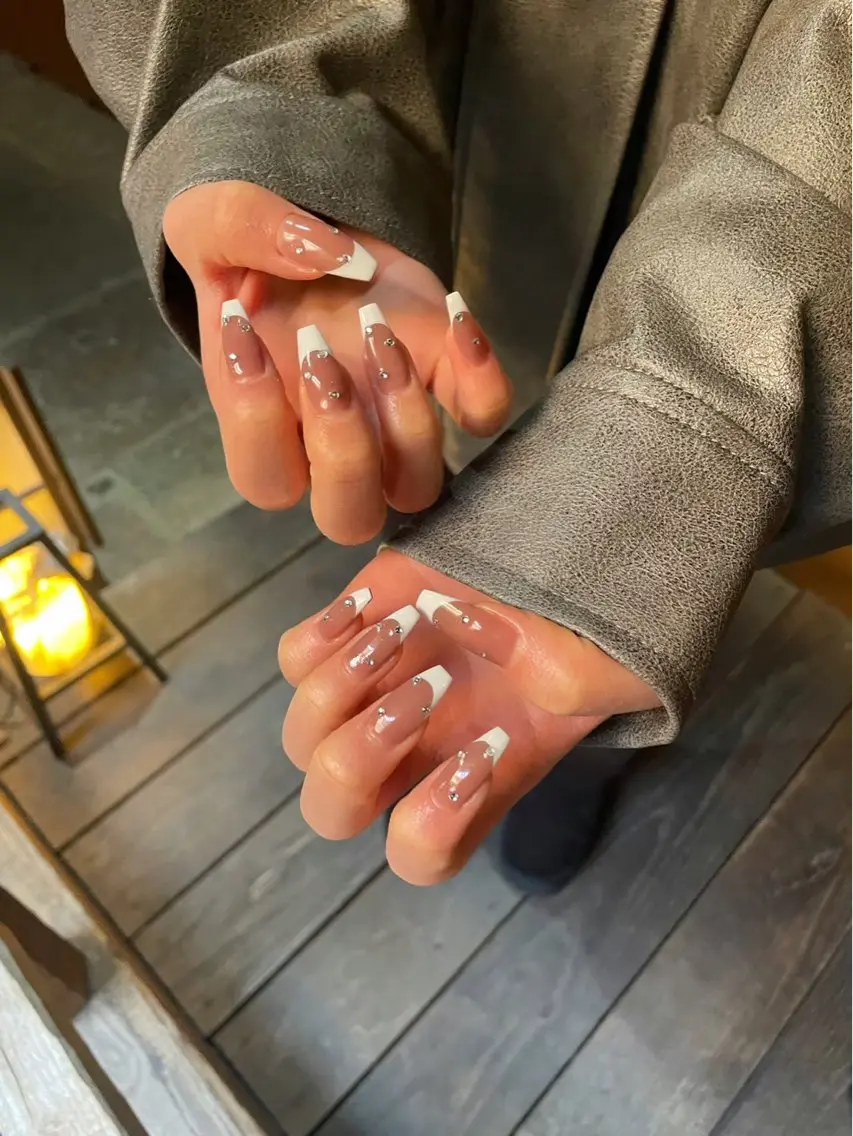 【フレンチネイル/オフ有】補足説明をご確認ください🙇♀️の写真