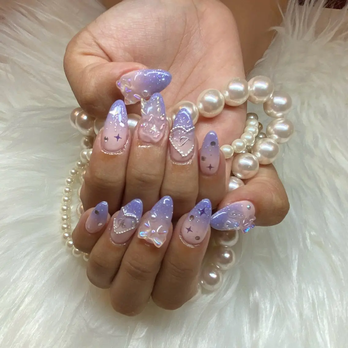 ネイル ジェルネイル 持ち込み Nailsalon apricotのネイルデザイン