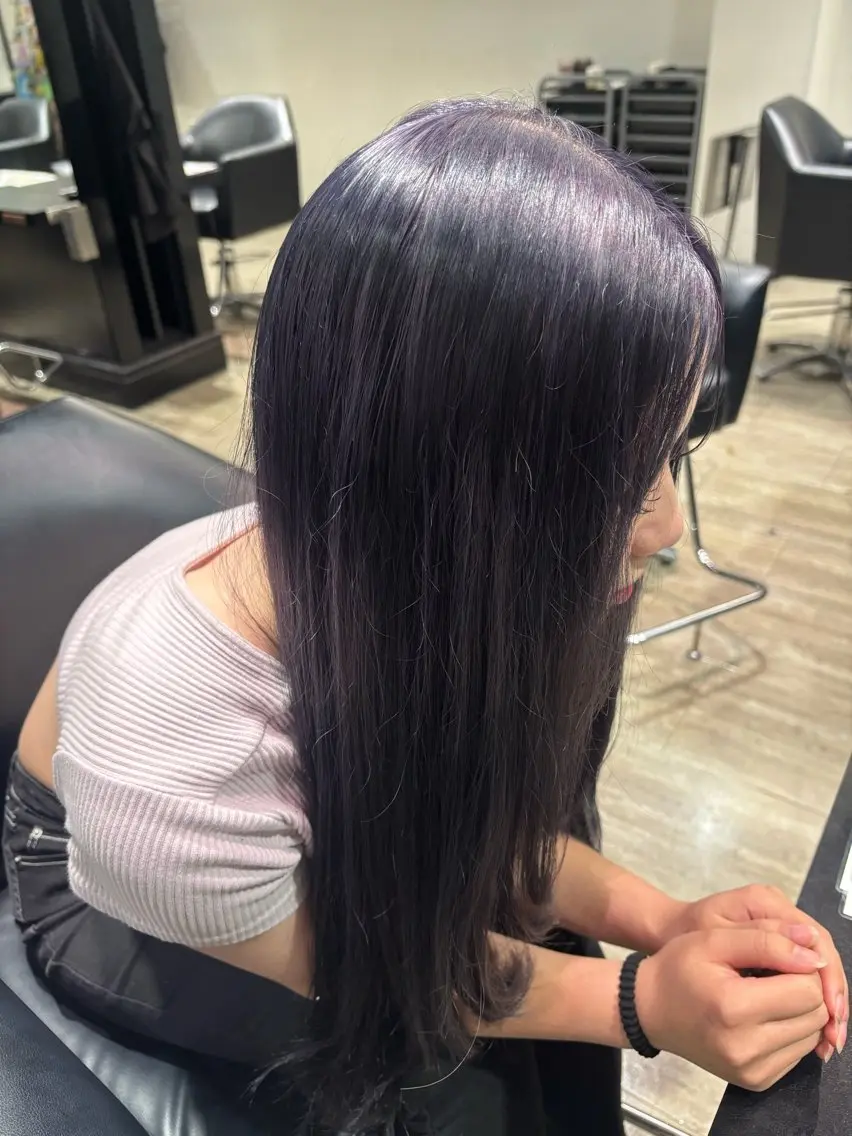 ロング hoshina kasumiのヘアスタイル