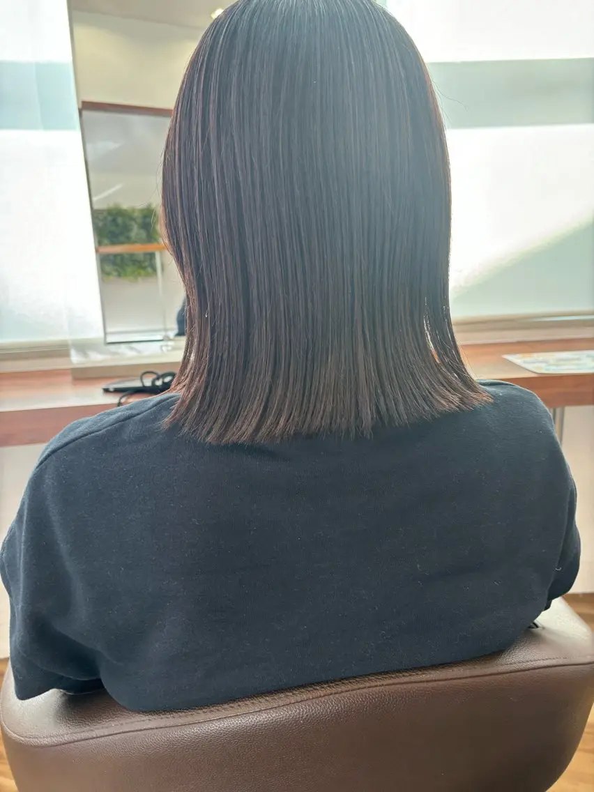 ミディアム カラー 池田理紗/ bob/メンズカットのヘアスタイル