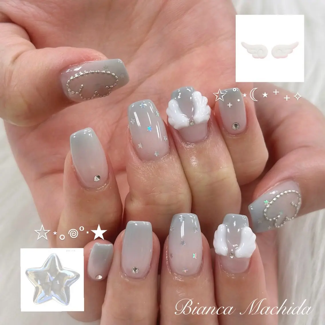 ネイル ハンドネイル Bianca👼🏻 OIKAWAのネイルデザイン