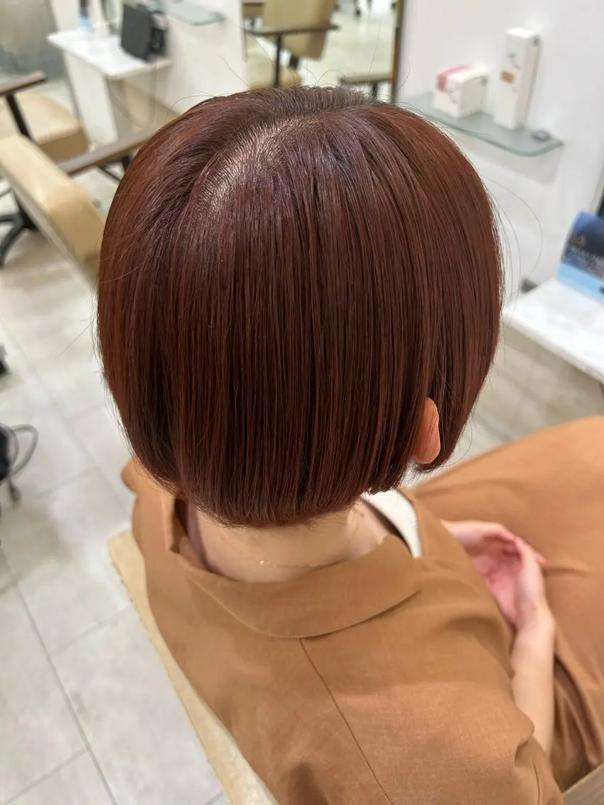 ショート トリートメント 栗田 優月のヘアスタイル