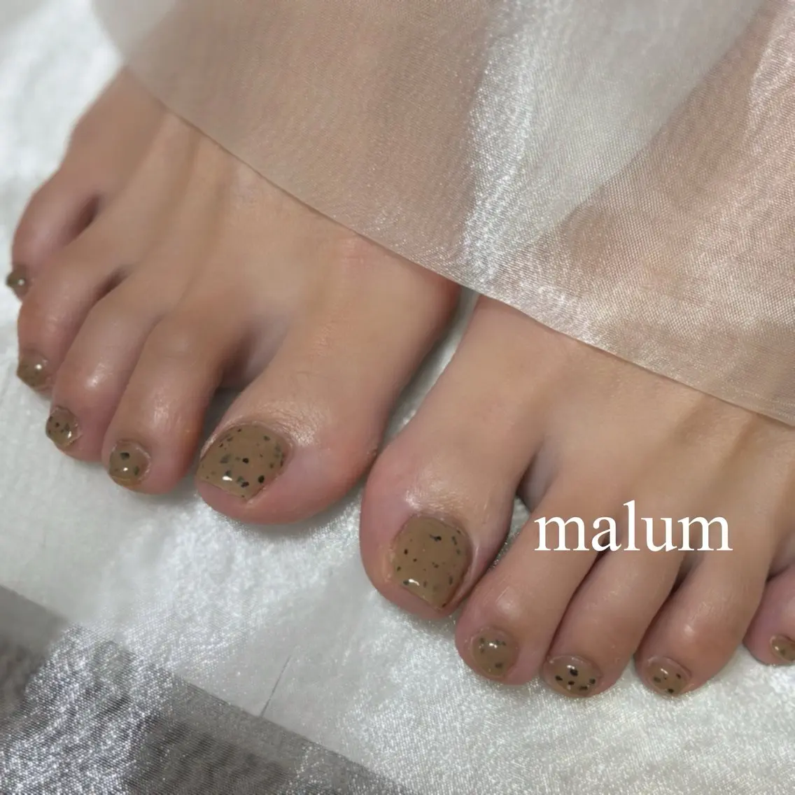ネイル フットネイル malum nailのネイルデザイン