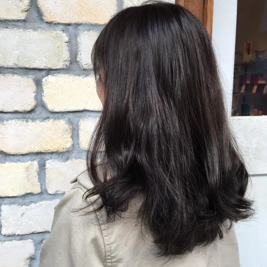 ロング アッシュ カット ヘアカラー マンツーマン美容師 立川　♡MIHO♡のヘアスタイル