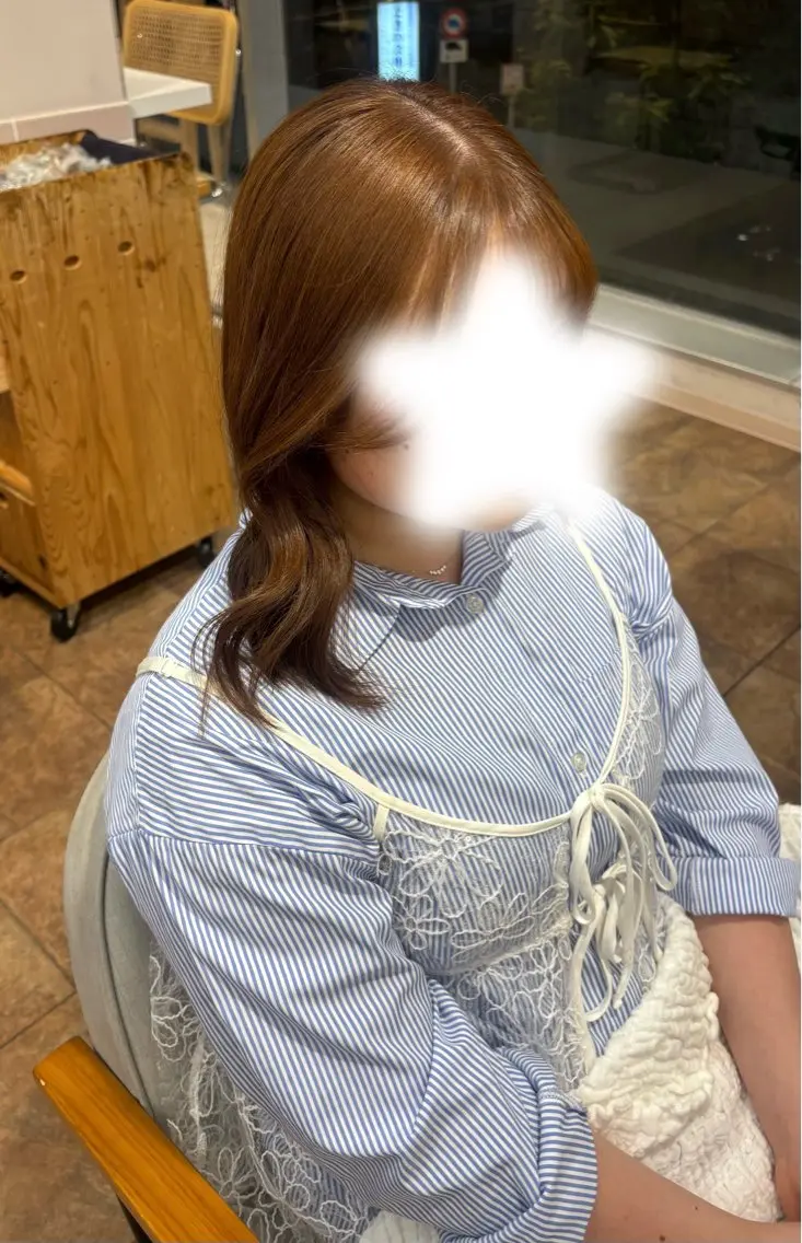 セミロング ヘアカラー カラーモデル募集中 ／RUNAのヘアスタイル