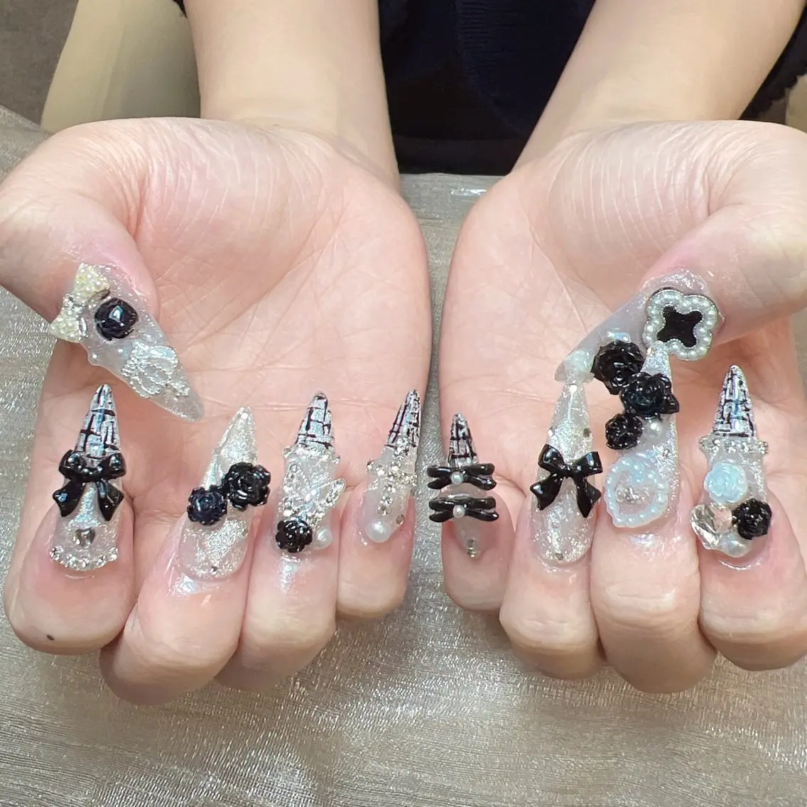 ネイル ハンドネイル ANH NAIL ゴテゴテ専門店💎のネイルデザイン