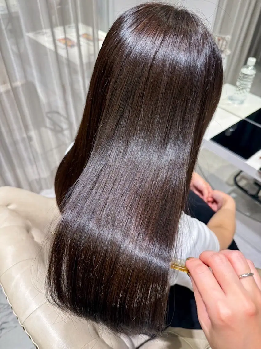 ロング 岸本 透哉のヘアスタイル
