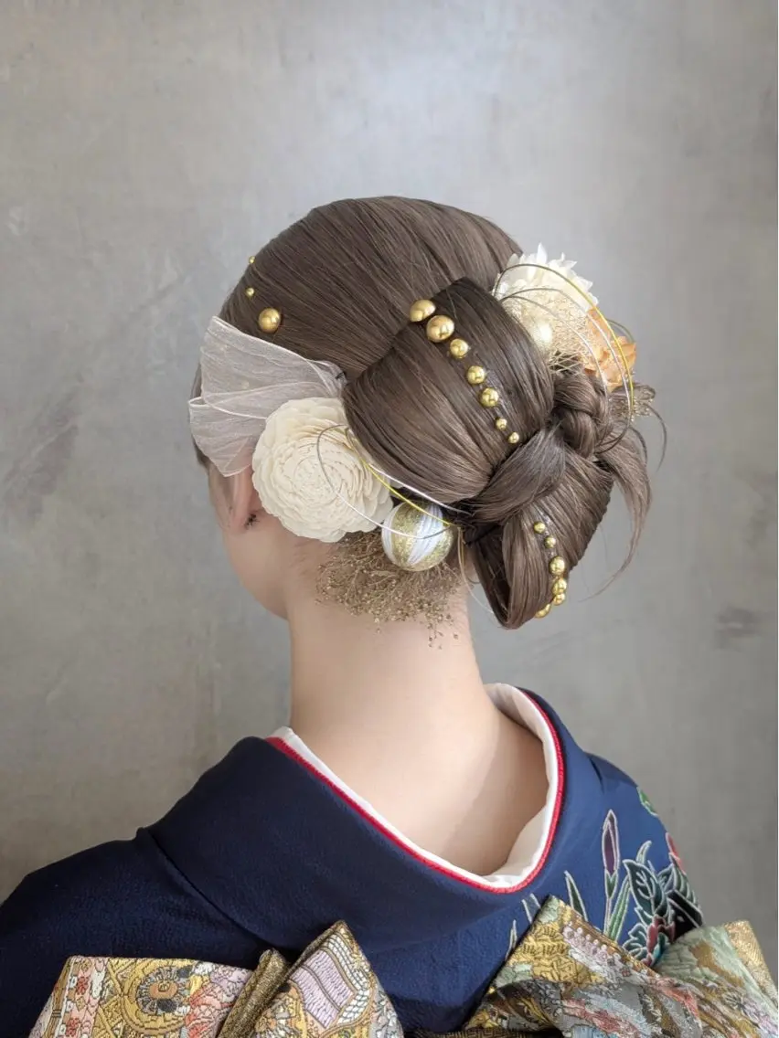 ヘアアレンジ ヘアセット ブランシェ勝川南口店 石原 あゆみのマツエク・マツパデザイン
