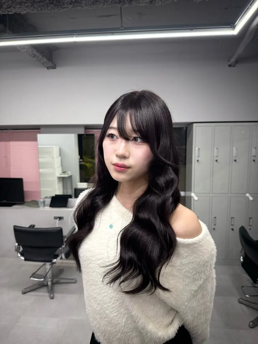 ロング カラー ヘアアレンジ カット ヘアカラー トリートメント 韓国レイヤー/ボブ メンズカット/きらりのヘアスタイル