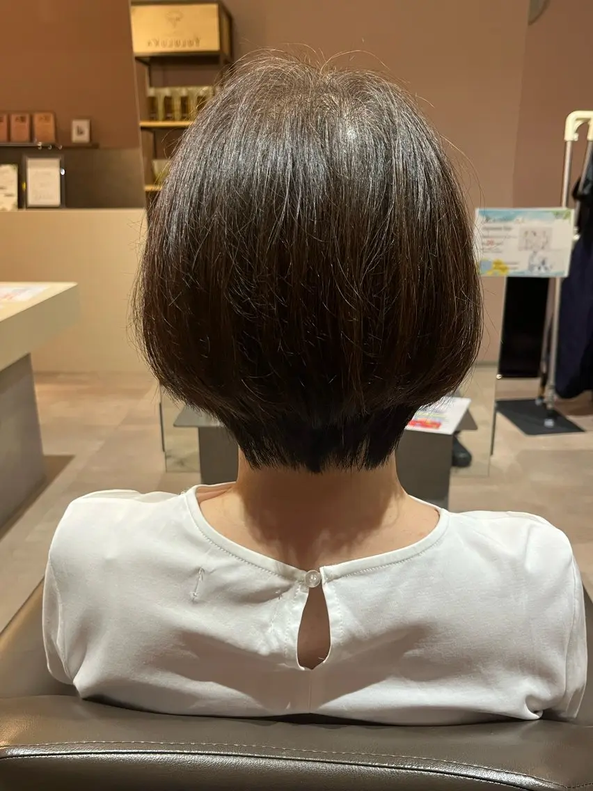 ショート ショートボブ ボブ ショートヘア カット 坂本 翔のヘアスタイル