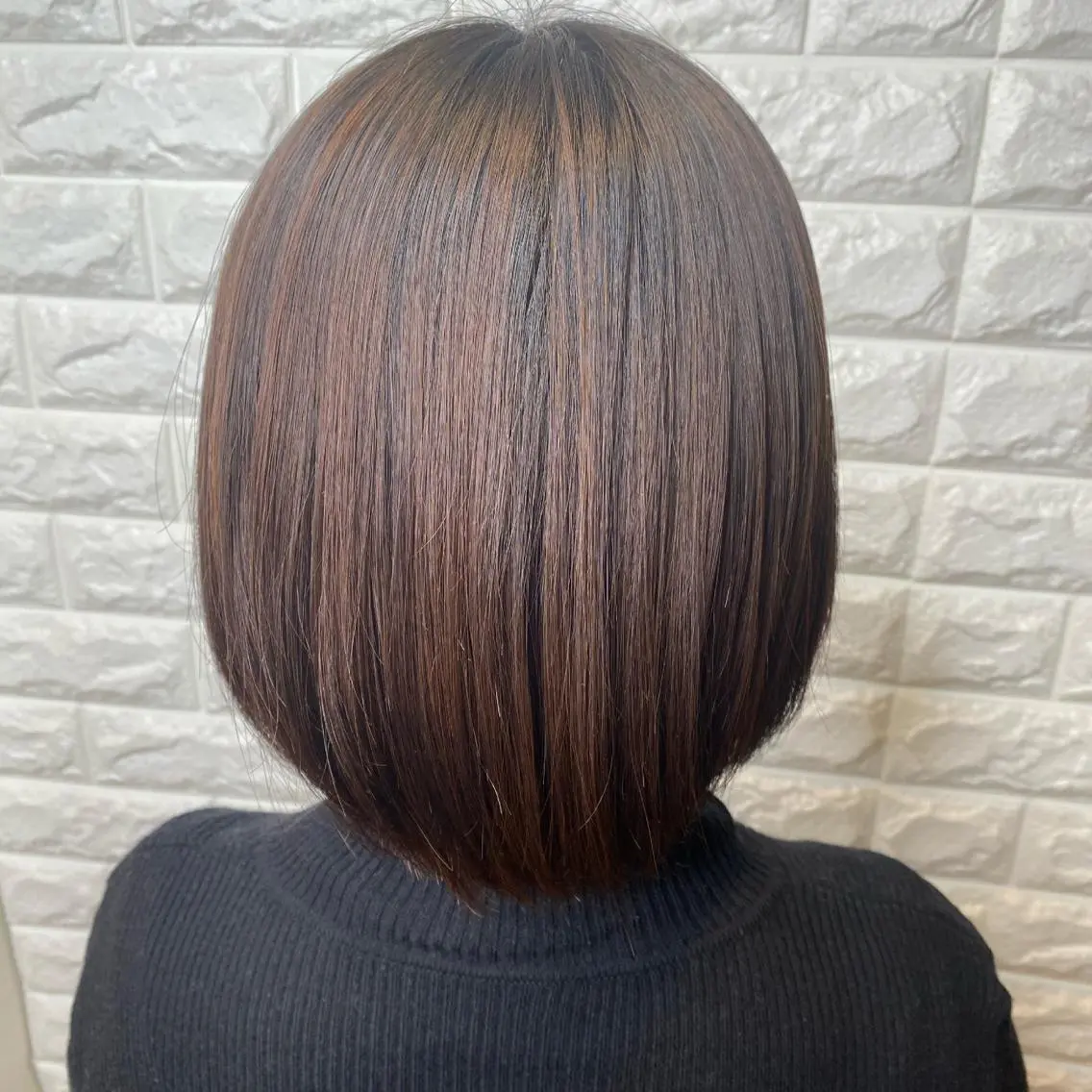 ショート くせ毛 縮毛矯正 三谷 舞🌈⭐️のヘアスタイル