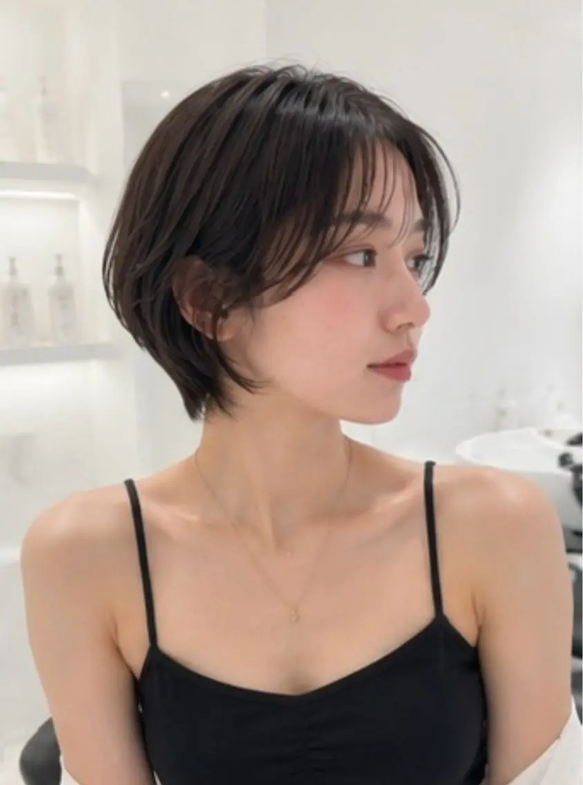 パーマ ELENA🎀 / 似合わせ ショートのヘアスタイル