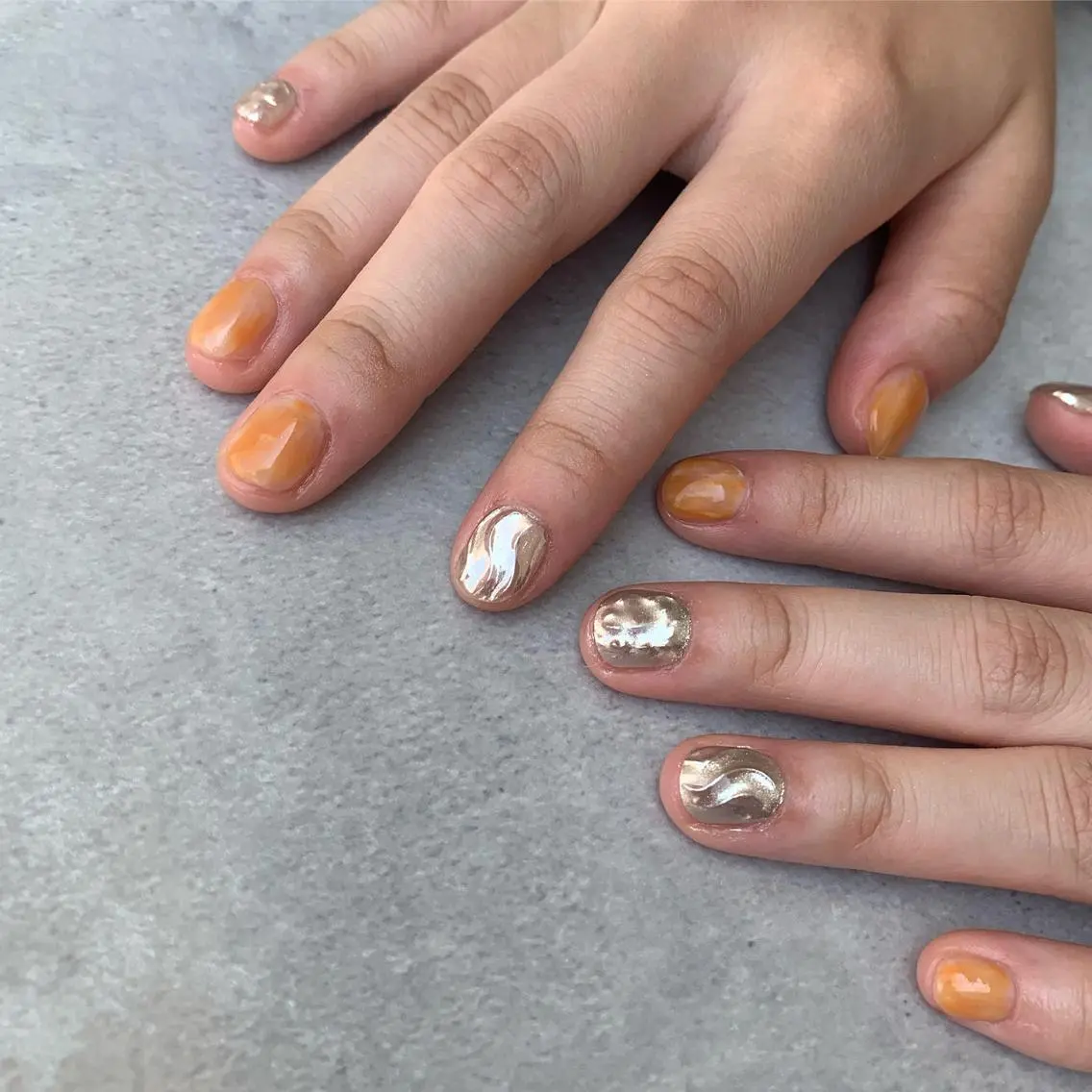 ネイル ハンドネイル ハンドケア lylynail YUUKAのネイルデザイン