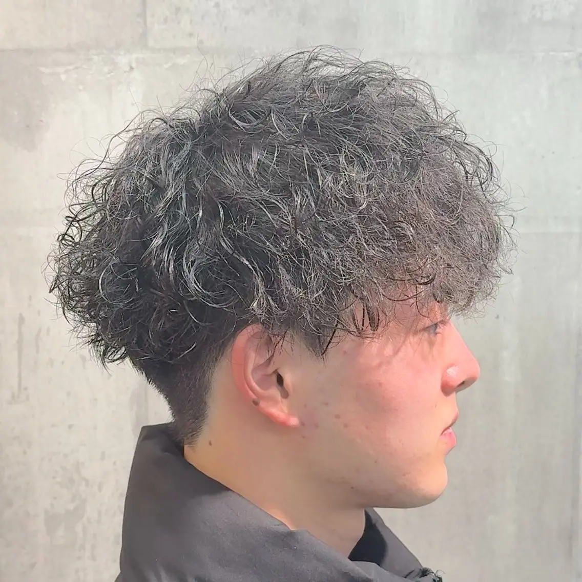 ショート パーマ ヘアアレンジ メンズ MENIN メンズ サロン　望月　涼太のヘアスタイル