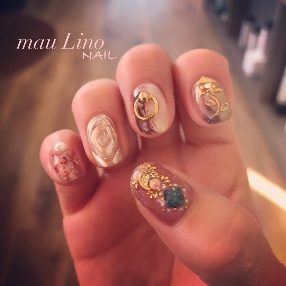 ネイル 宇都宮ネイルGELo nail KAORIのネイルデザイン