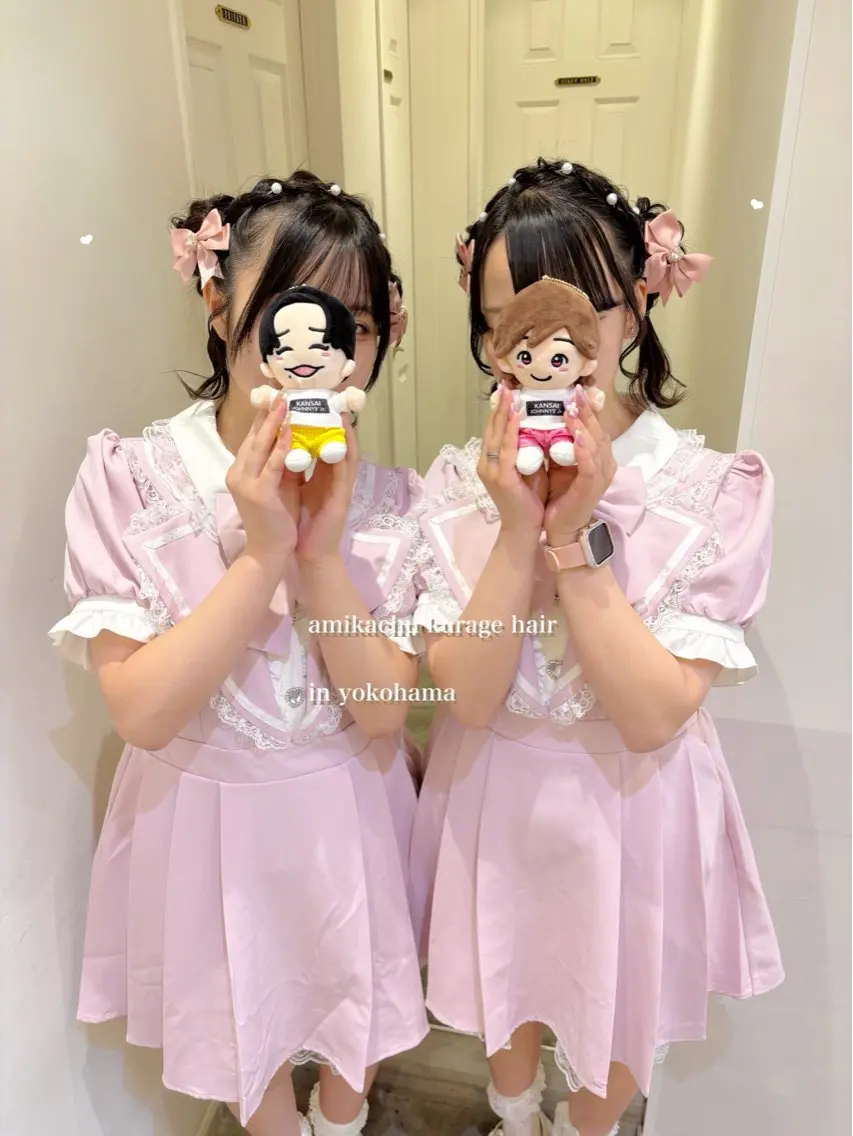 ロング ヘアアレンジ シールエクステ横浜 🐏☁️miminaのヘアスタイル