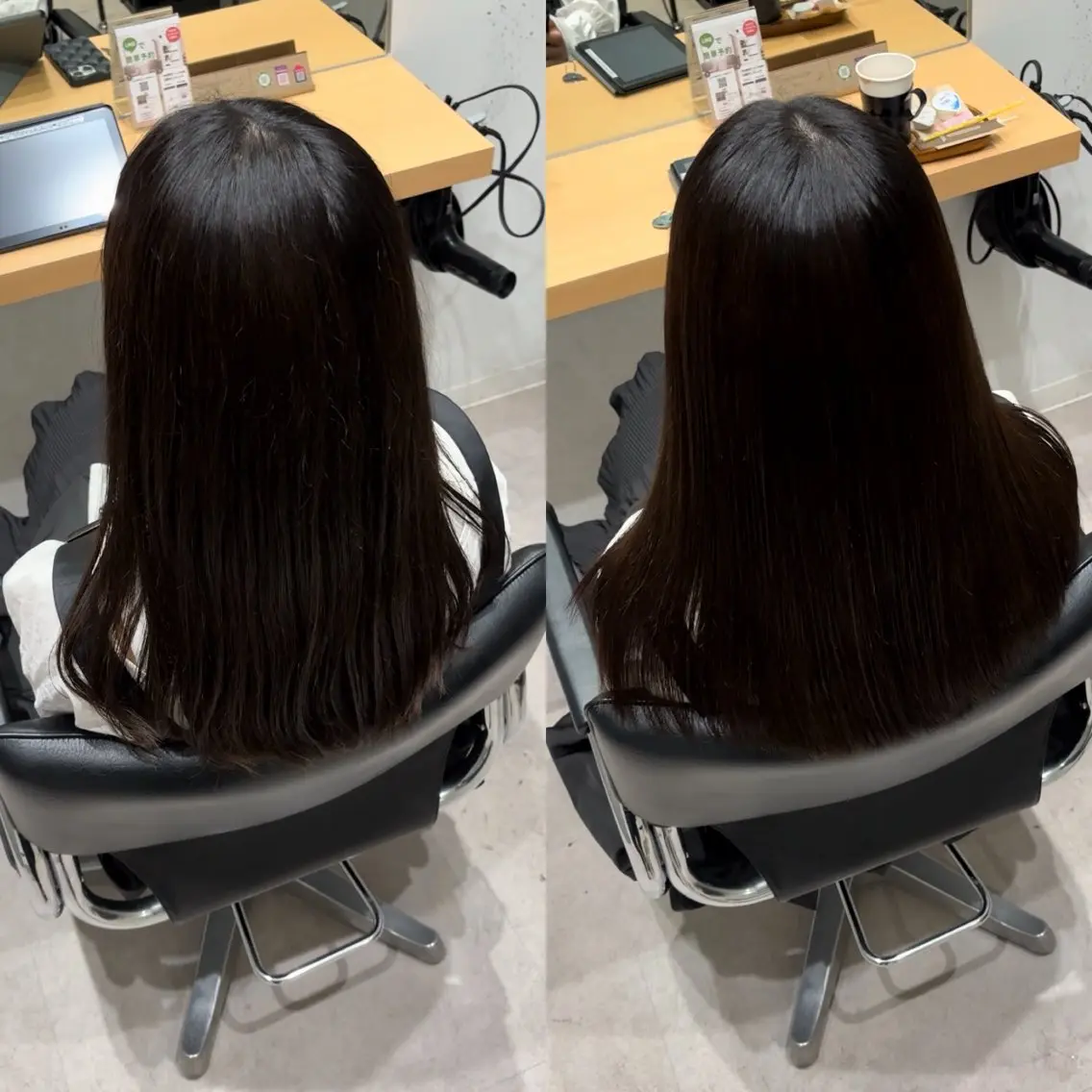 セミロング 髪質改善 トリートメント 髪質改善ヘアケア 艶髪特化/上田のヘアスタイル