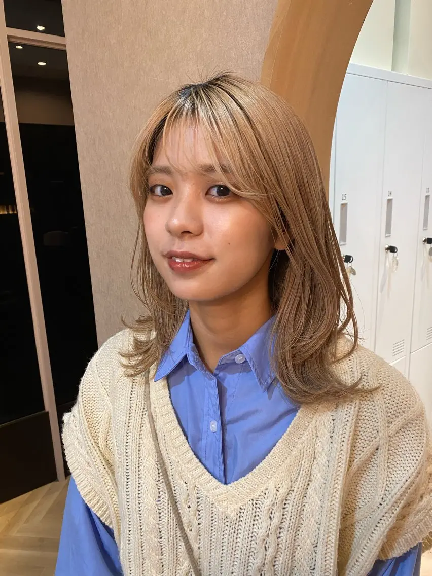 ミディアム ヘアカラー トリートメント 🫧 Manaka🫧のヘアスタイル