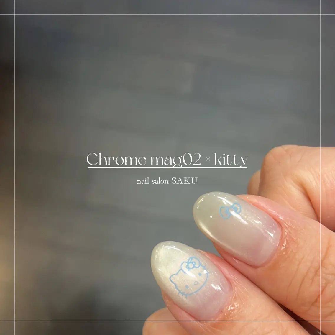 ネイル ニュアンスネイル シンプルネイル SAKU nail 作島茜のネイルデザイン