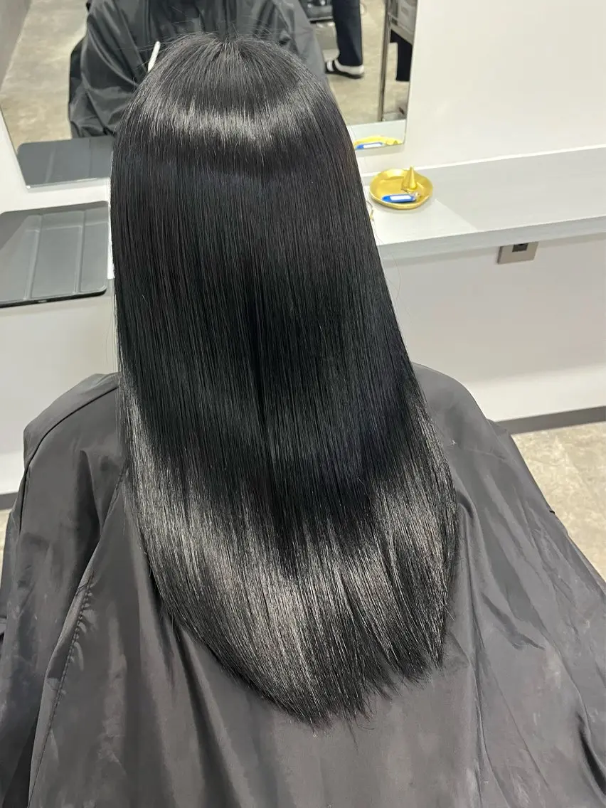 ミディアム 髪質改善 トリートメント ヘアカラー 丁寧なカウンセリング 🌱ikumi🌱のヘアスタイル