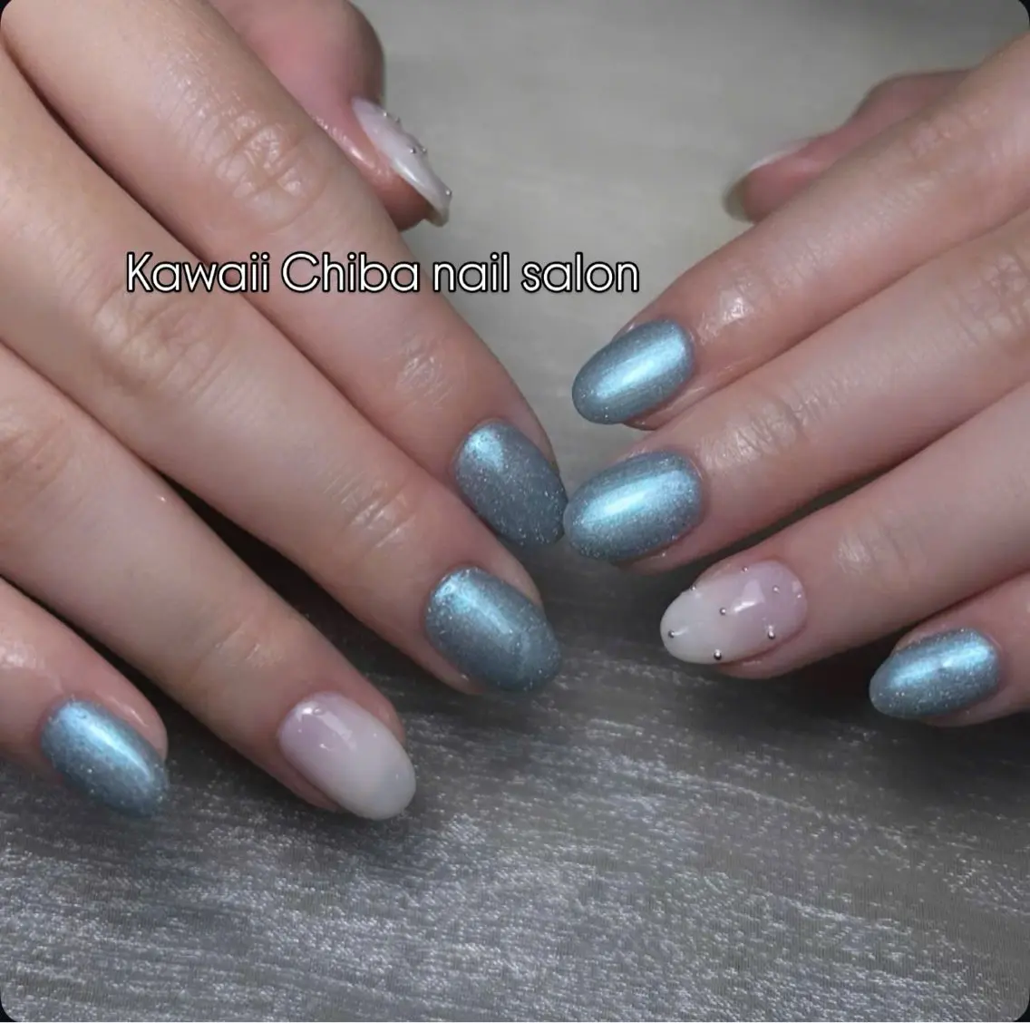ネイル アートネイル クリアネイル ジェルネイル ハート 韓国ネイル Kawaii Chiba nailのネイルデザイン