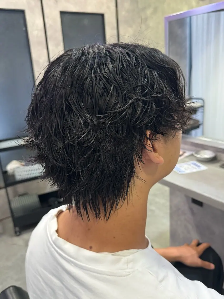 メンズパーマ＋パーマの写真