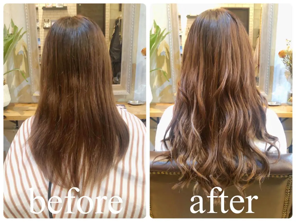 ロング カラー シールエクステ アッシュ アッシュグレー ミストバング ブリーチ エクステ指名No.1 【店長】橘田のヘアスタイル
