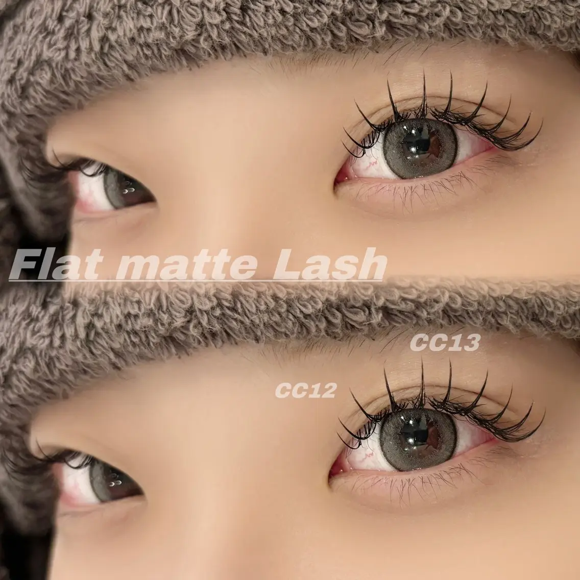 マツエク・マツパ 束感まつ毛 CCカール Cカール フラットラッシュ Eye ELSA lash栄店の眉毛・アイブロウイメージ