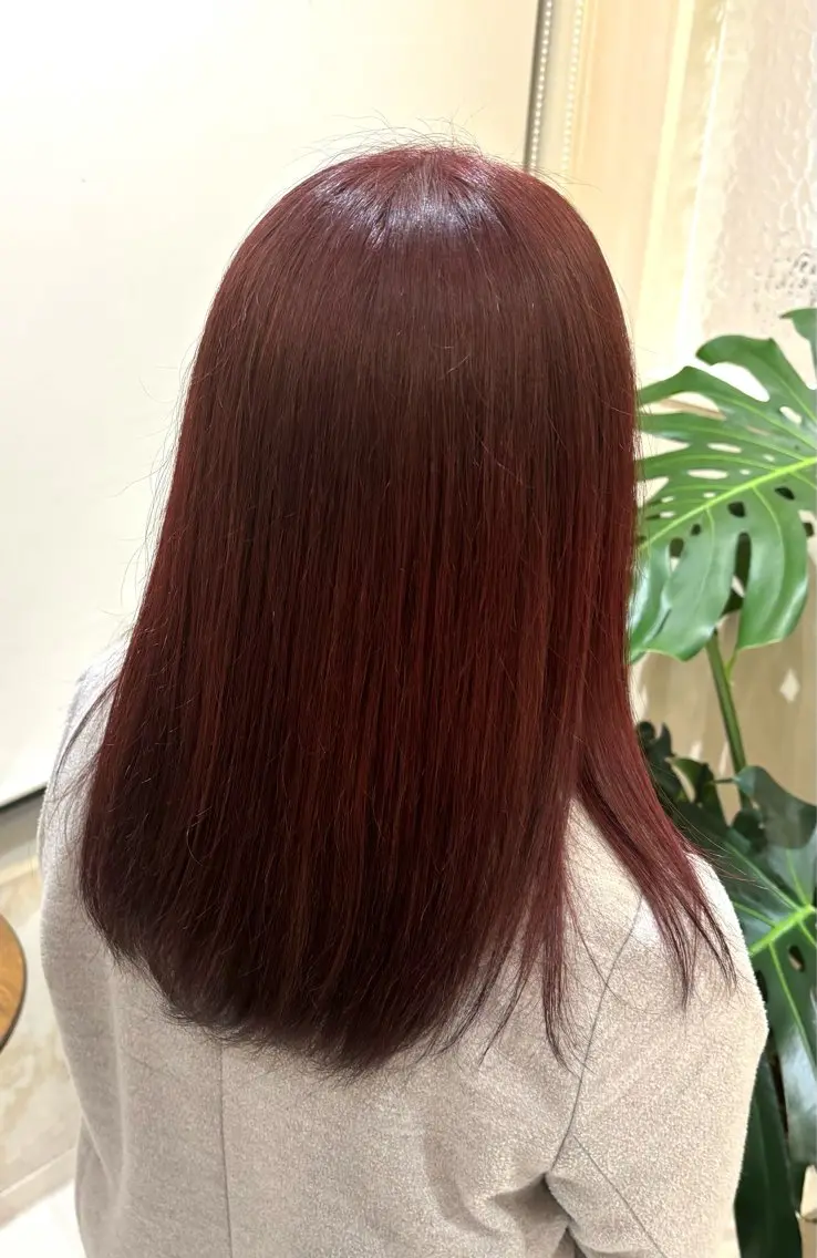 カラー 阿部 脩平のヘアスタイル