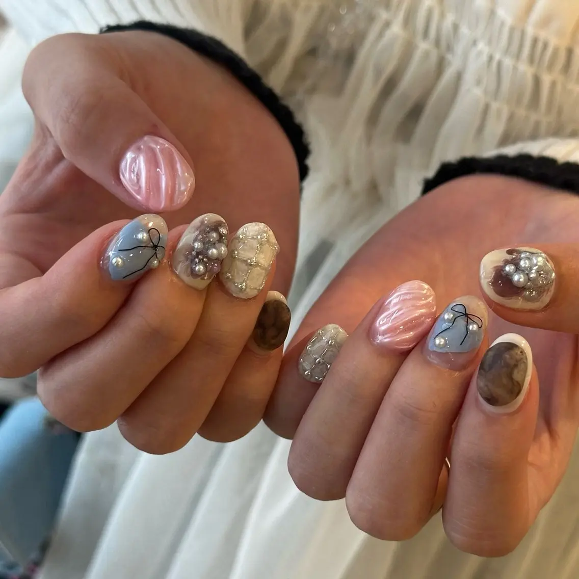 ネイル ニュアンスネイル ハンドネイル Natsuko 🪼のネイルデザイン