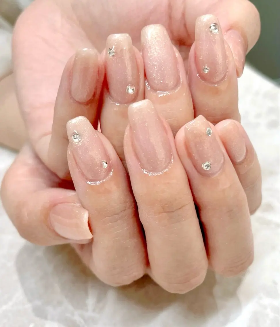 ネイル アートネイル シンプルネイル ハンドネイル 🐾佐藤 りえ🐾のネイルデザイン