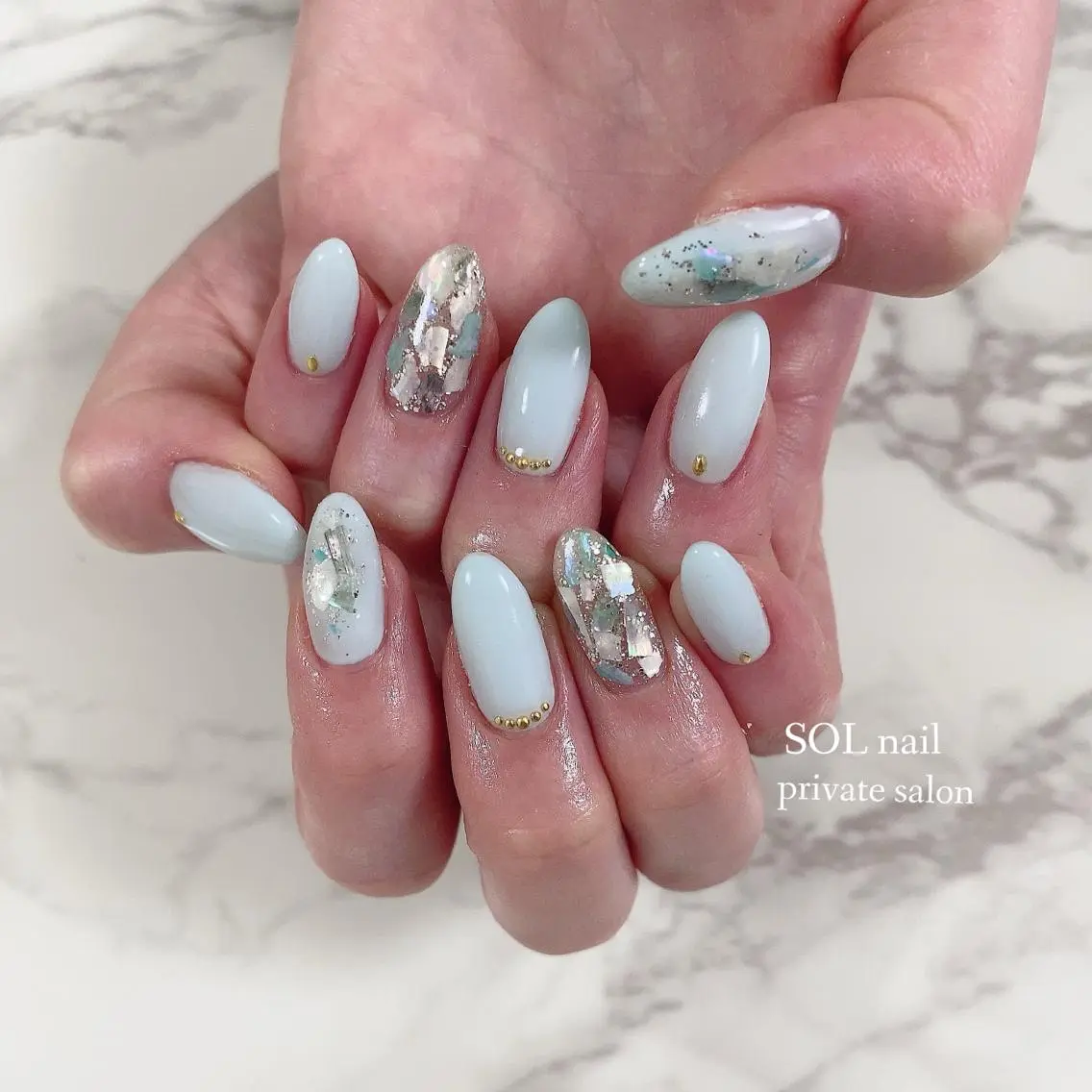 ネイル ハンドネイル SOL NAILのネイルデザイン